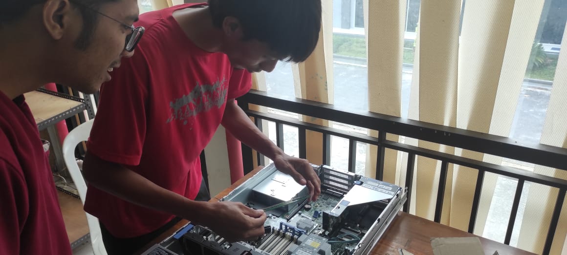 Penambahan Ram Server 32 GB