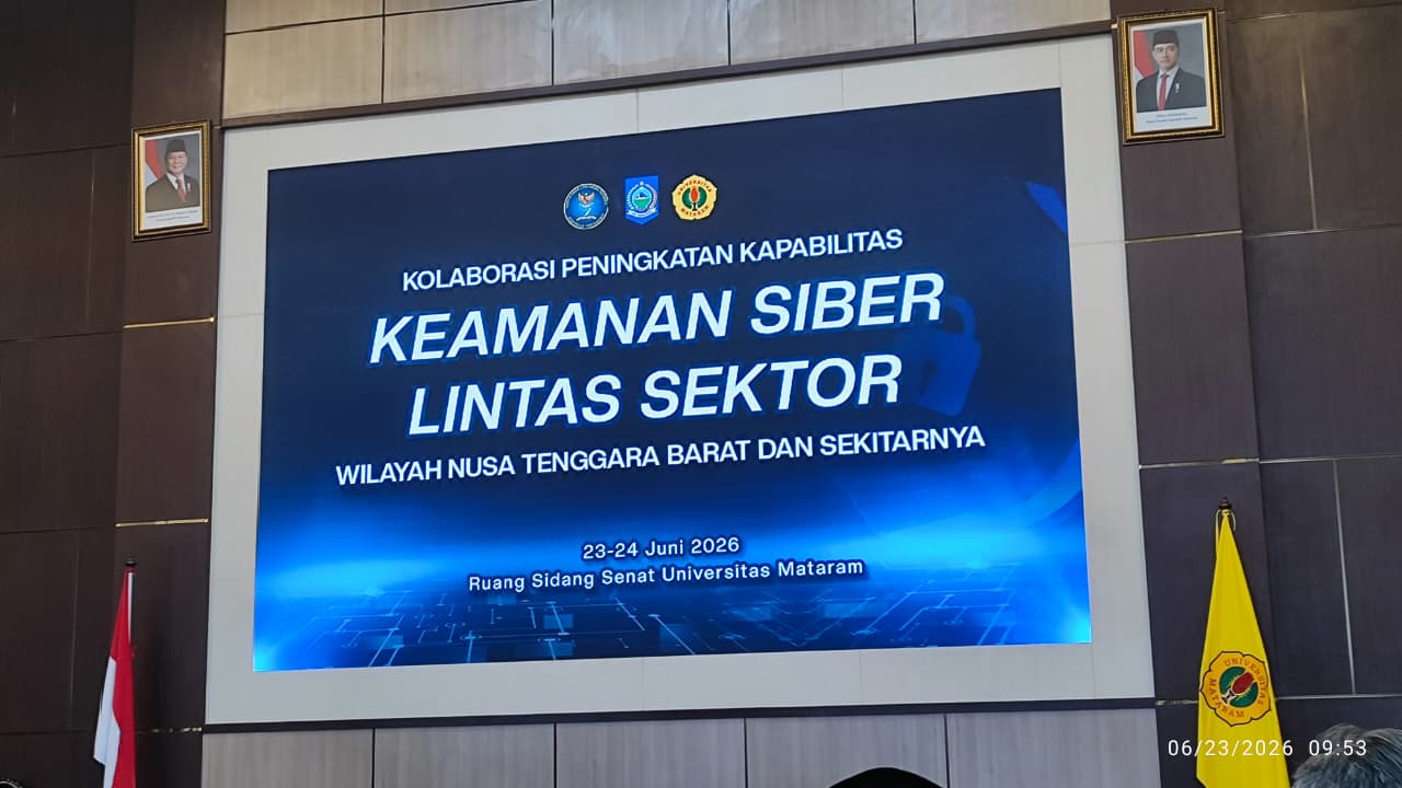 Perkuat Sistem Manajemen Keamanan Informasi (SMKI), UM Metro Ikuti Bimtek Keamanan Siber BSSN