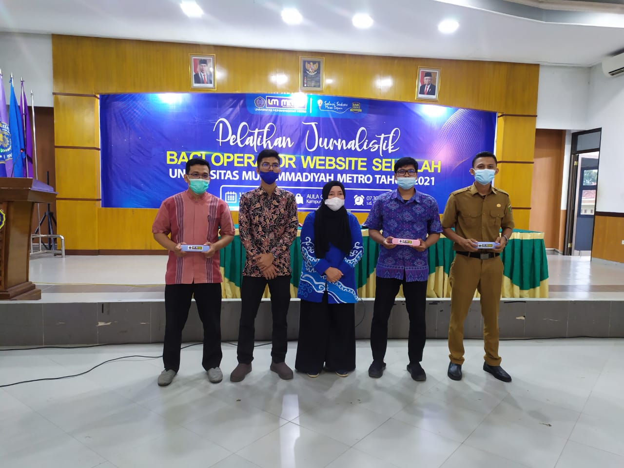 Pelatihan Jurnalistik Universitas Muhammadiyah Metro